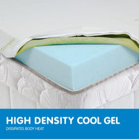 Laura Hill Cool Gel Memory Foam Mattress Topper - Single Kings Warehouse 