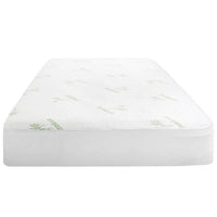 Laura Hill Fitted Bamboo Mattress Protector Underlay Queen King Single Size Kings Warehouse 