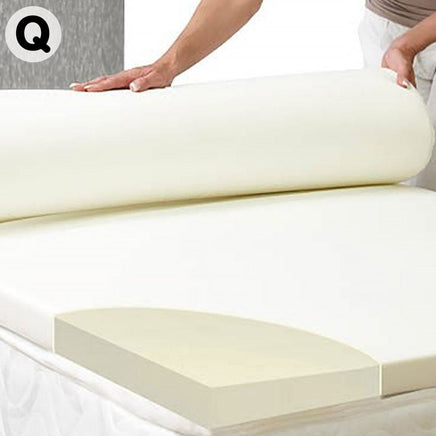 Laura Hill High Density Mattress Foam Topper 7cm - Queen Kings Warehouse 