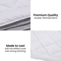 Laura Hill Microfibre Bamboo Comforter Quilt 500gsm - Queen Kings Warehouse 