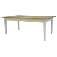 Lavasa Extendable Dining Table 170 - 250cm Mango Wood Modern Farmhouse Furniture dining Kings Warehouse 