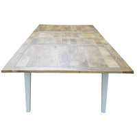 Lavasa Extendable Dining Table 170 - 250cm Mango Wood Modern Farmhouse Furniture dining Kings Warehouse 