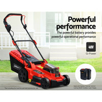 Lawn Mower 40V Battery Only Cordless 20V x2 Fits LI37 Home & Garden Kings Warehouse 