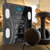 LCD Scales Body Weight Bathroom Bath room Body Fat Gym Fitness Scale BMI BMR Kings Warehouse 