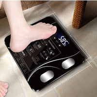 LCD Scales Body Weight Bathroom Bath room Body Fat Gym Fitness Scale BMI BMR Kings Warehouse 