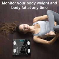 LCD Scales Body Weight Bathroom Bath room Body Fat Gym Fitness Scale BMI BMR Kings Warehouse 