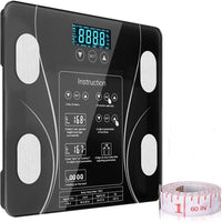 LCD Scales Body Weight Bathroom Bath room Body Fat Gym Fitness Scale BMI BMR Kings Warehouse 