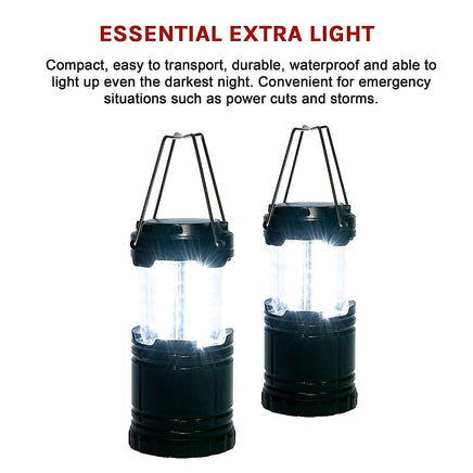 LED Camping Lantern, Super Bright Portable 2 Pack Home & Garden Kings Warehouse 