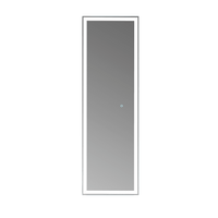 LED Full Length Mirror Standing Floor Makeup Wall Light Mirror 1.6M Home & Garden Kings Warehouse 
