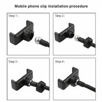LED Selfie Ring Light with Cell Phone Holder Flexible Stand Live Stream Lamp AU Home & Garden Kings Warehouse 