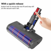 LED Soft Roller Brush Head Floor Tool for DYSON V7 V8 V10 V11 Vacuum Cleaner Kings Warehouse 
