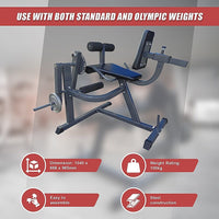 Leg Extension Curl Machine Sports & Fitness Kings Warehouse 
