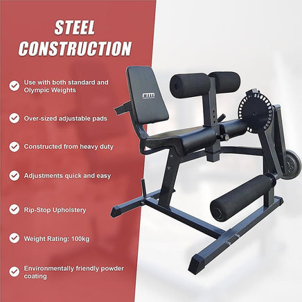 Leg Extension Curl Machine Sports & Fitness Kings Warehouse 