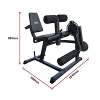 Leg Extension Curl Machine Sports & Fitness Kings Warehouse 
