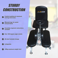 Leg Stretcher Machine – Martial Arts Karate Kick Boxing Flexibility Trainer Sports & Fitness Kings Warehouse 