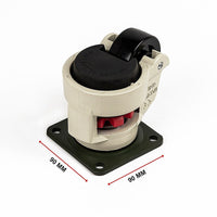 Leveling Casters Swivel Workbench Adjustable Wheel 1000KG Retractable 4PCS Tools Kings Warehouse 