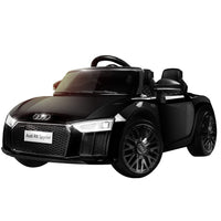 LICENSED AUDI R8 Kids Ride On Car Toy Spyder Electric Remote Control Black 12V Baby & Kids Kings Warehouse 