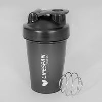Lifespan Fitness Shaker Bottle 500ml in Black (Pack of 2) Sports & Fitness Kings Warehouse 