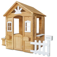Lifespan Kids Teddy Cubby House in Natural Timber (V2) with Floor Baby & Kids Kings Warehouse 