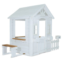 Lifespan Kids Teddy V2 Cubby House White Baby & Kids Kings Warehouse 