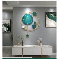 Light Luxury Decorative Wall Clock Silent Quartz Non-Ticking Simple Wall Clock Kings Warehouse 