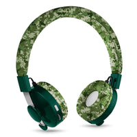 LilGadgets Untangled Pro Premium Children's Wireless Headphones Green Digital Camo Electronics Kings Warehouse 