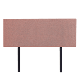 Linen Fabric Double Bed Deluxe Headboard Bedhead - Pearl Copper Brown Furniture Kings Warehouse 
