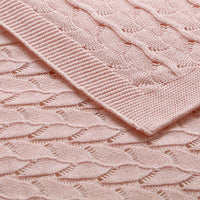 Little Gem Lyla Blush Cotton Baby Blanket 75 x 100 cm Home & Garden Kings Warehouse 