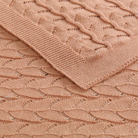 Little Gem Lyla Dusty Pink Cotton Baby Blanket 75 x 100 cm Home & Garden Kings Warehouse 