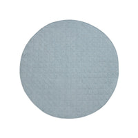 Little Gem Round Linen Cotton Baby Play Mat Capri 130cm Diameter Home & Garden Kings Warehouse 