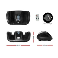 Livemor Foot Massager Shiatsu Massagers Electric Roller Kneading Calf Leg Black Furniture Kings Warehouse 