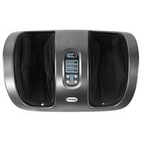 Livemor Foot Massager Shiatsu Massagers Electric Roller Kneading Calf Leg Grey Furniture Kings Warehouse 