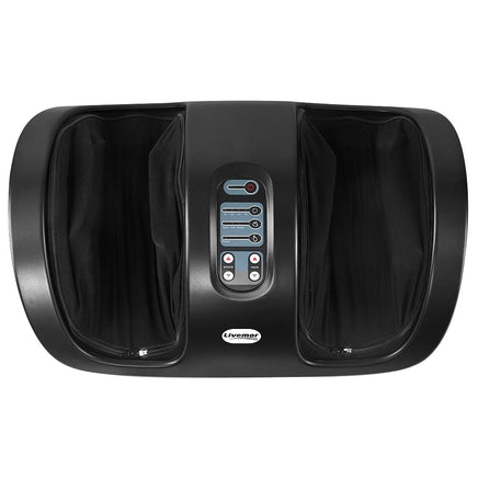 Livemor Foot Massager Shiatsu Massagers Electric Roller Kneading Leg Black Furniture Kings Warehouse 