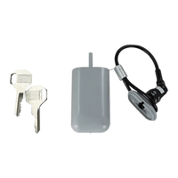 Lock Box Preset Combination Portable Key Safe with 6 in. Cable Lanyard Tools Kings Warehouse 