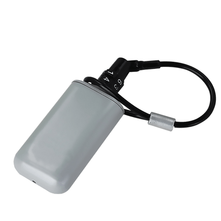 Lock Box Preset Combination Portable Key Safe with 6 in. Cable Lanyard Tools Kings Warehouse 