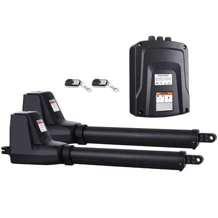 LockMaster Automatic Electric Gate Opener Double Swing Remote Control Kit 800KG Kings Warehouse 