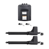LockMaster Automatic Electric Gate Opener Double Swing Remote Control Kit 800KG Kings Warehouse 