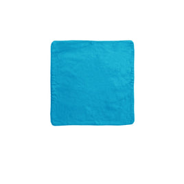Lollipop Cotton Piped Square Cushion Cover 40 x 40 cm Aqua Home & Garden Kings Warehouse 