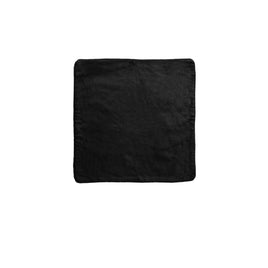 Lollipop Cotton Piped Square Cushion Cover 40 x 40 cm Black Home & Garden Kings Warehouse 