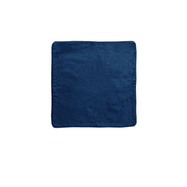 Lollipop Cotton Piped Square Cushion Cover 40 x 40 cm Dark Blue Home & Garden Kings Warehouse 