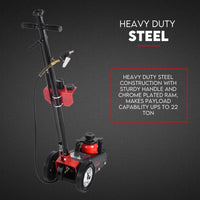 Low Profile 22 Ton Air Hydraulic Trolley Jack Floor Garage Truck Service Jack Auto Accessories Kings Warehouse 