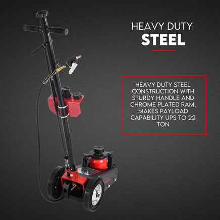 Low Profile 22 Ton Air Hydraulic Trolley Jack Floor Garage Truck Service Jack Auto Accessories Kings Warehouse 