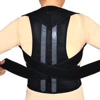 Lower Back Brace Unisex Posture Corrector Lumbar Support - Large Health & Beauty Kings Warehouse 