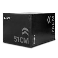 LSG 3-in-1 Soft Plyo Box Sports & Fitness Kings Warehouse 