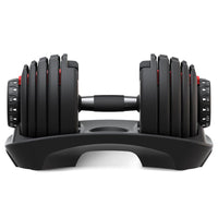 LSG Adjustable Dumbbells 2.5kg-24kg (Pairs) with Dumbbell Stand Sports & Fitness Kings Warehouse 