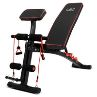 LSG GBN-007 6 Level FID Bench with Preacher Pad Sports & Fitness Kings Warehouse 