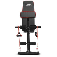 LSG GBN-007 6 Level FID Bench with Preacher Pad Sports & Fitness Kings Warehouse 