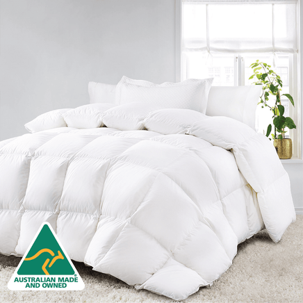 Luxor Ultra Warm Winter Microfibre Quilt 800GSM (Single) (Made in Aus) Home & Garden Kings Warehouse 