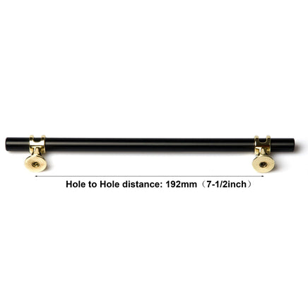 Luxury Design Kitchen Cabinet Handles Drawer Bar Handle Pull Black 192mm Home & Garden Kings Warehouse 