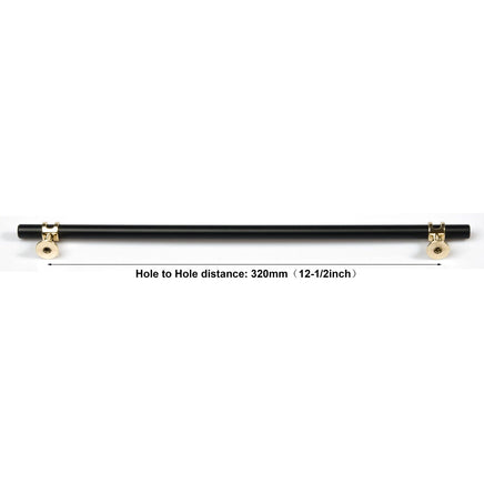 Luxury Design Kitchen Cabinet Handles Drawer Bar Handle Pull Black 320mm Home & Garden Kings Warehouse 